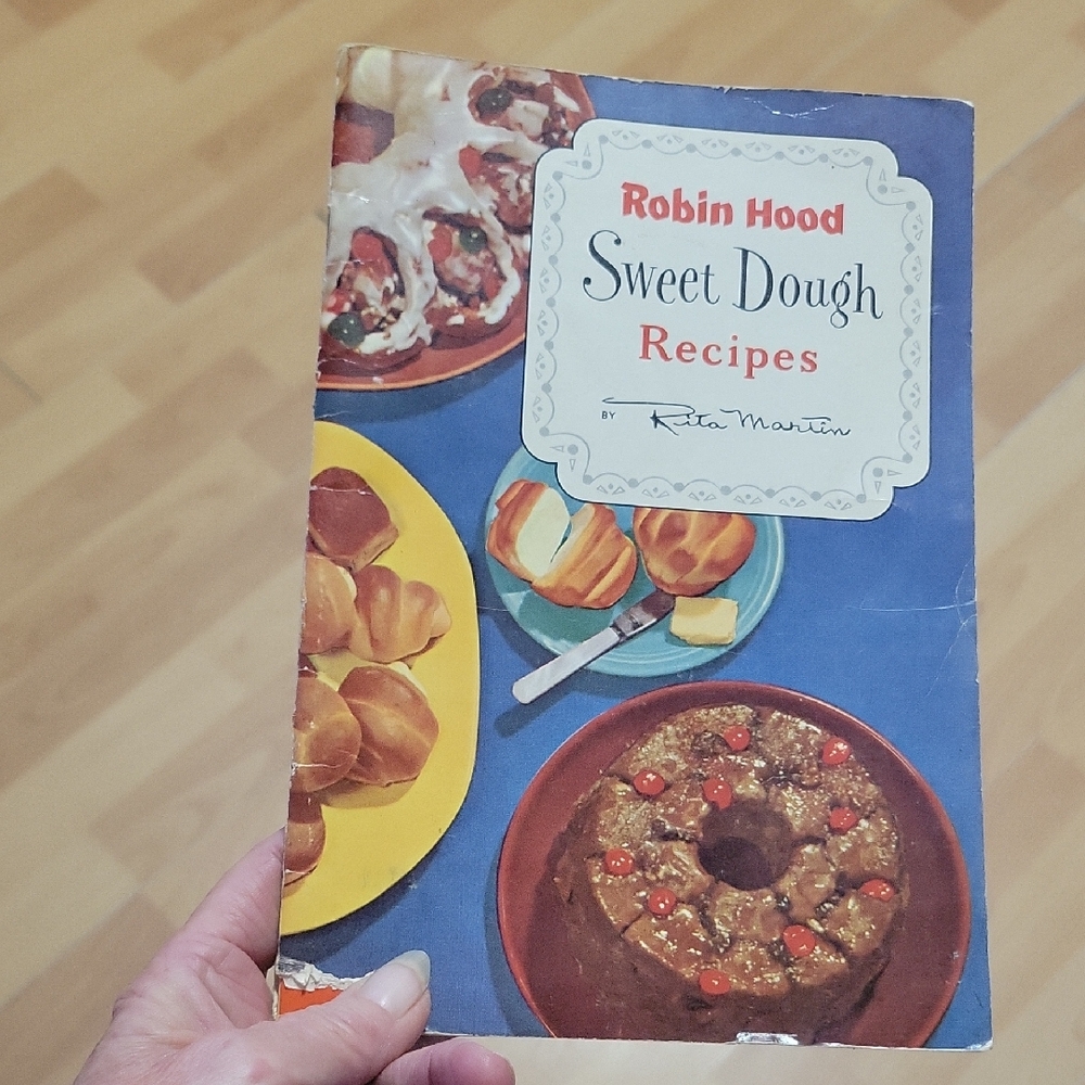 Vintage Robin Hood Sweet Dough Recipes Book